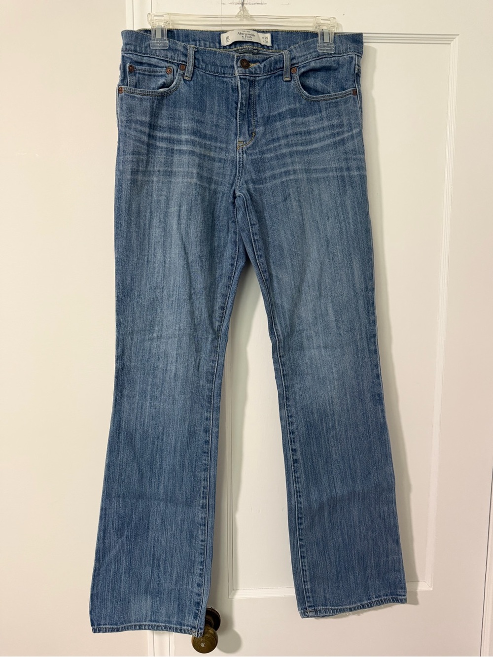 Abercrombie & Fitch Light Blue Flare Jeans